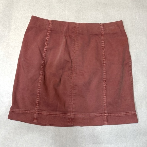 Jolt Mauve Pink Zip Up Mini Skirt Size 1/ 25W - Picture 2 of 10